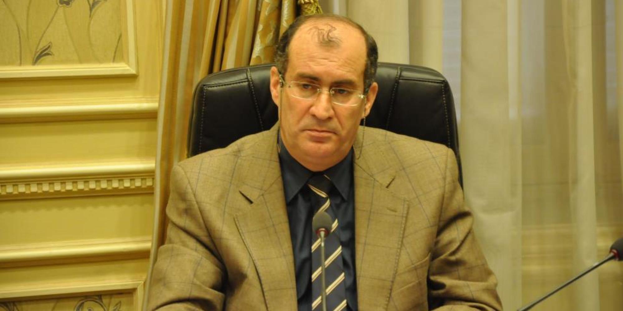 جمال حشمت داخل البرلمان المصري