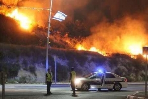 بعد حظر رفع الأذن ... "إسرائيل تحترق"