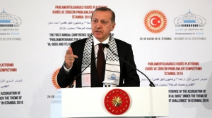 أردوغان: الدفاع عن الأقصى ليس مهمة الأطفال الفلسطينيين بل كافة المسلمين