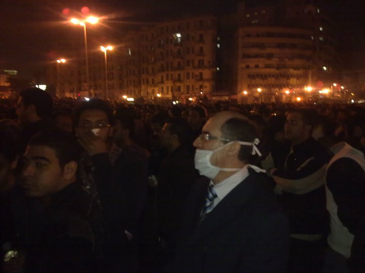 الدكتور جمال حشمت ميدان التحرير 25 يناير 2011